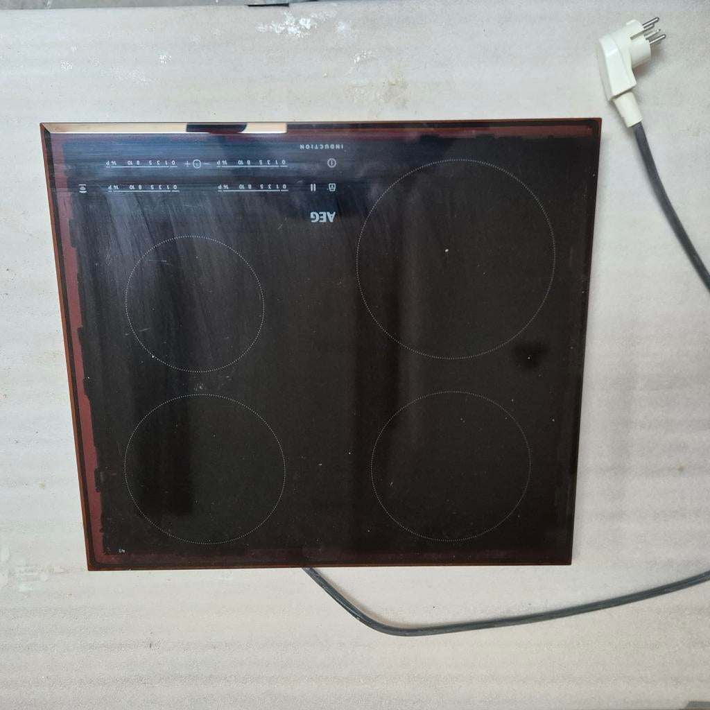 inductiekookplaat AEG 60 cm, Witgoed en Apparatuur, Kookplaten, Ophalen of Verzenden