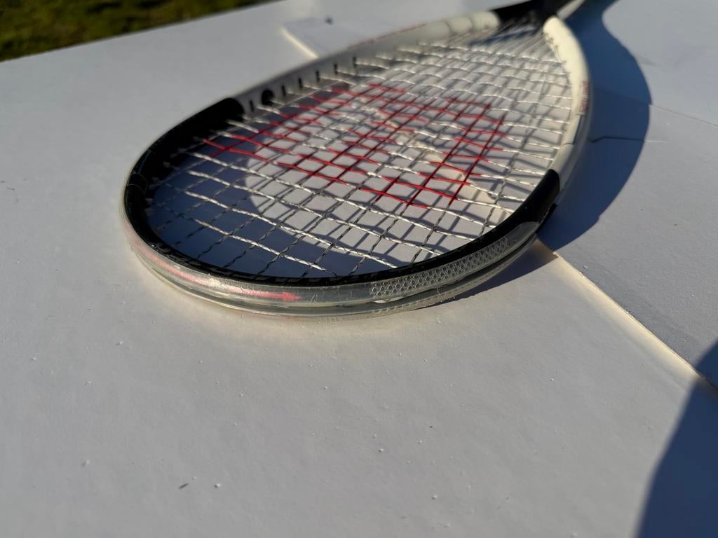 Wilson squash racket zwart/grijs - Inclusief nieuwe grip, Sport en Fitness, Squash, Ophalen of Verzenden, Gebruikt, Racket