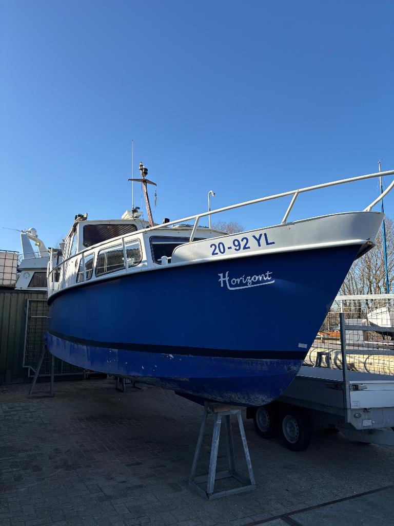 Motor jacht, Ophalen, Gebruikt, Staal, Diesel