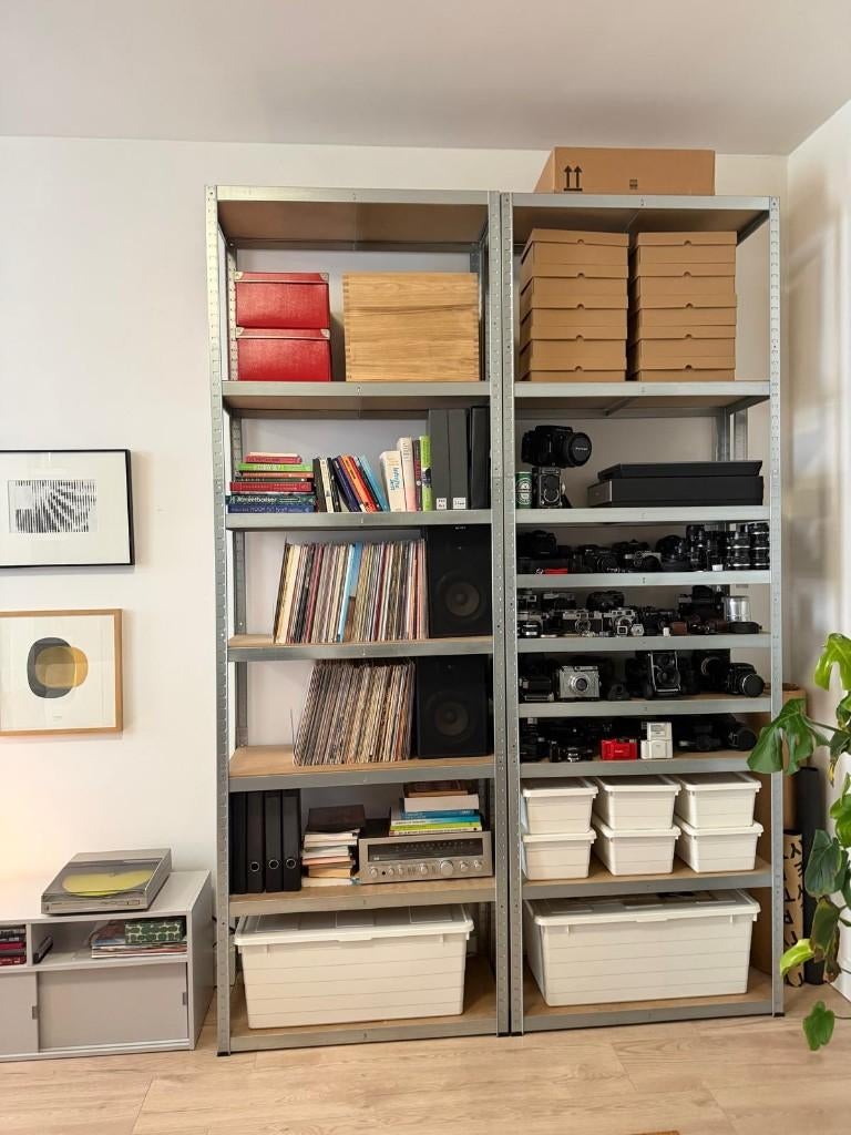 Praxis Sencys Stellingkast | vier stuks, Ophalen, Zo goed als nieuw