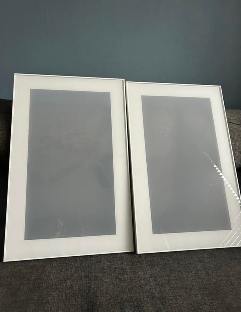 Vitrine deurtjes – IKEA Glassvik (wit, 60x38 cm), Huis en Inrichting, Ophalen, 50 tot 100 cm, Zo goed als nieuw, Minder dan 100 cm