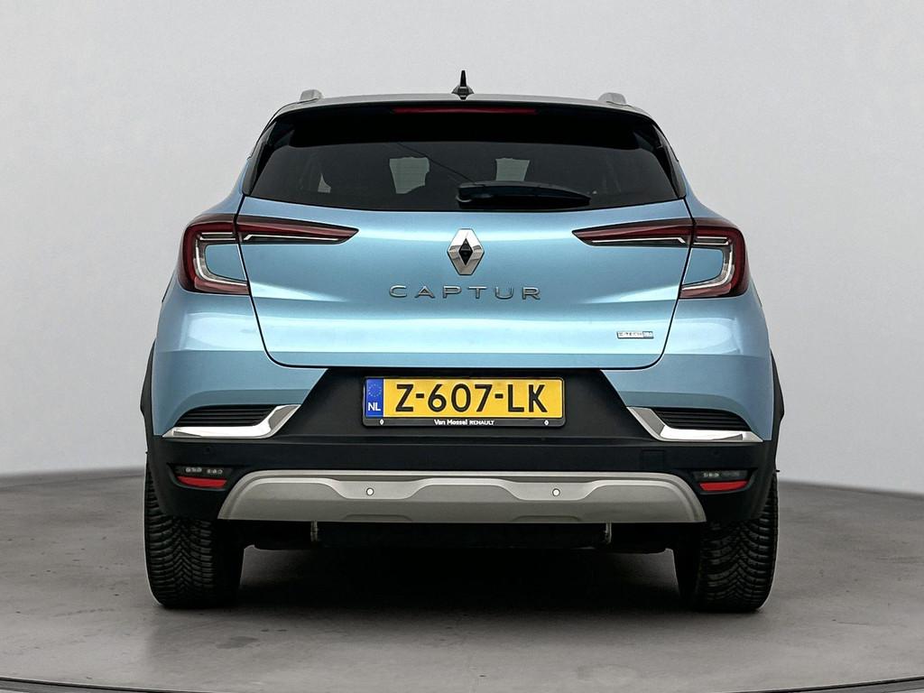 Renault Captur 1.6 E-Tech Plug-in Hybrid 160Pk Intens | Navi, Auto's, Renault, Stof, Gebruikt, 4 cilinders, Blauw