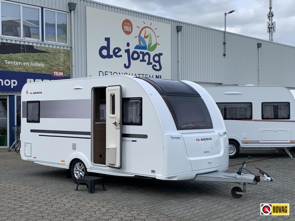 Adria Adora 462 UP - Isabella Voortent -, Rondzit, Bedrijf, Schokbreker, 5 tot 6 meter