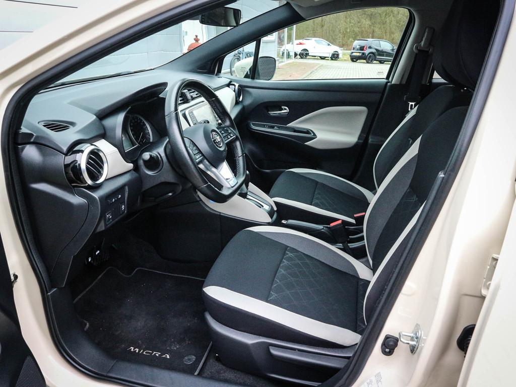 Nissan Micra 1.0 IG-T N-Connecta | Airco | Navi | Cruise | l, Gebruikt, 1055 kg, Origineel Nederlands, 3 cilinders