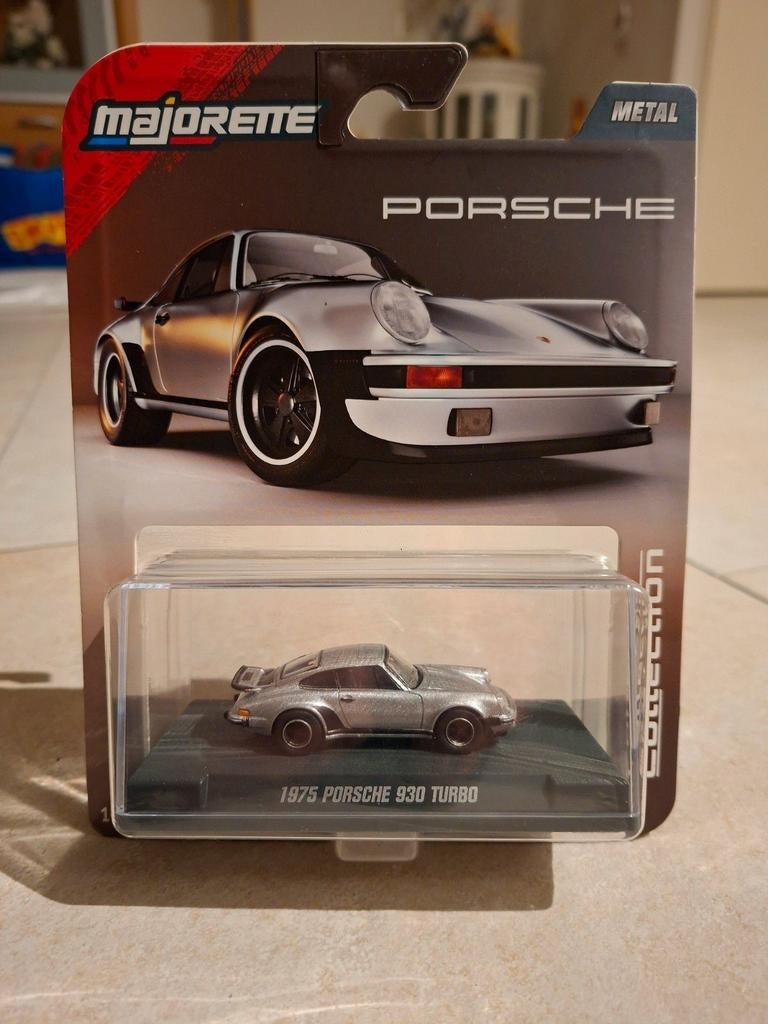 Majorette Porsche 930 Turbo 1975 1/64, Ophalen of Verzenden, Nieuw, Auto