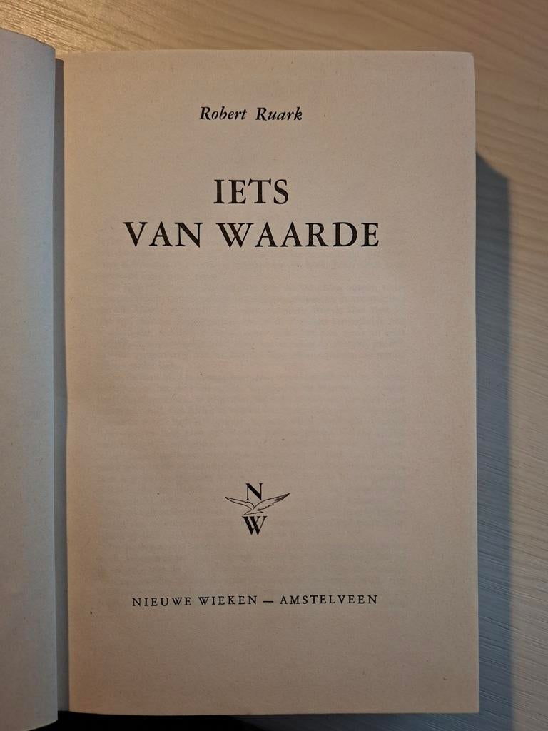 Iets van Waarde - Robert Ruark (Negende Druk), Ophalen of Verzenden, Gelezen, Robert Ruark, Nederland