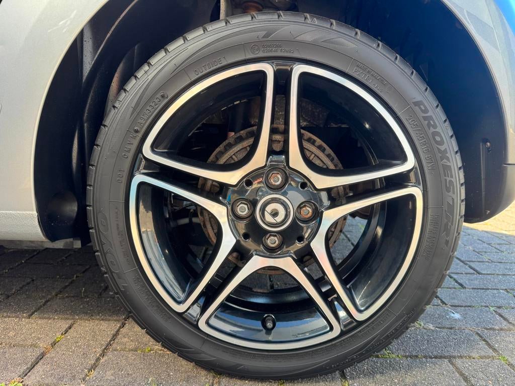 Smart Forfour 1.0 Proxy Airco Cruise Stoelverwarming, Auto's, Smart, Achterwielaandrijving, Gebruikt, 4 stoelen, Leder en Stof