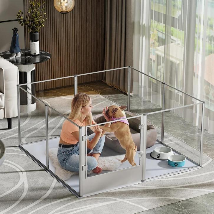 Honden Hek Kennel - Clear Box - Indoor- bench, Niet ingevuld, Verzenden, Niet ingevuld, Nieuw