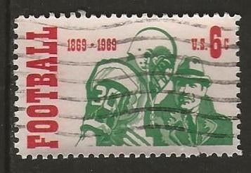 USA 102, football, Verzenden, Gestempeld, Noord-Amerika