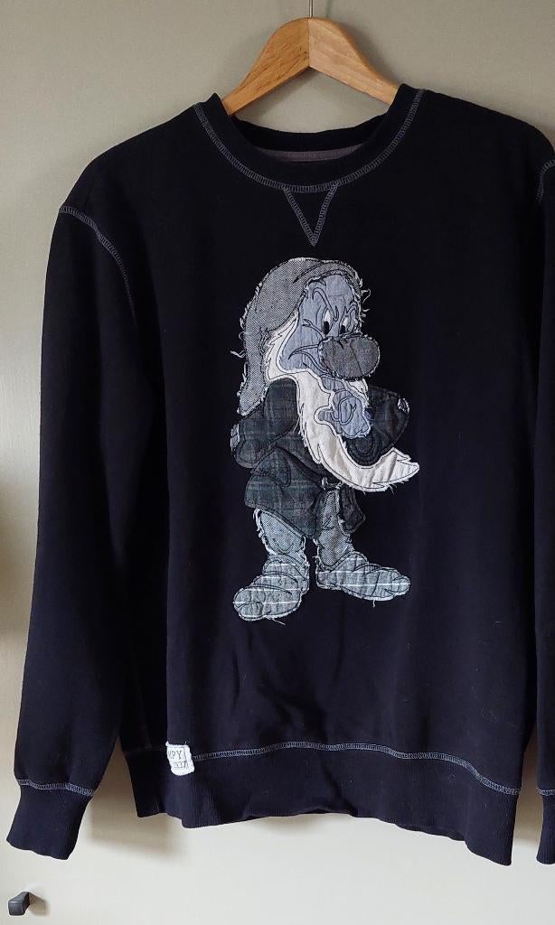 GRUMPY Sneeuwwitje sweartshirt Disneyland Parijs, Ophalen of Verzenden, Overige figuren, Zo goed als nieuw, Beeldje of Figuurtje