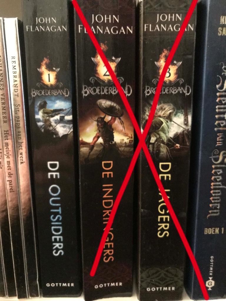 Boeken Broederband >>> BOEK 1, Ophalen of Verzenden, Zo goed als nieuw, John Flanagan