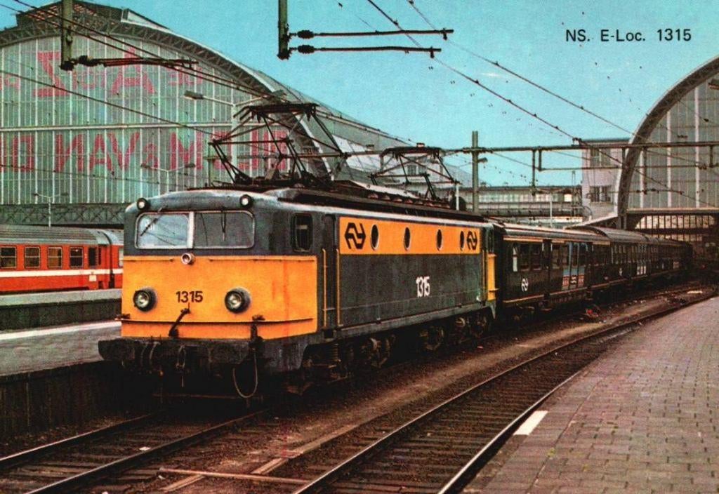 NS E-Loc. 1315, Verzenden, Nieuw, Trein, Kaart of Prent
