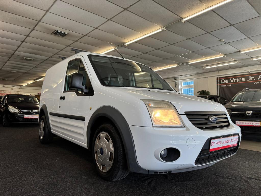 Ford Transit Connect T200S 1.8 TDCi Trend. Nwe apk, airco, t, Auto's, Bestelauto's, Voorwielaandrijving, Euro 5, 730 kg, Elektrische ramen