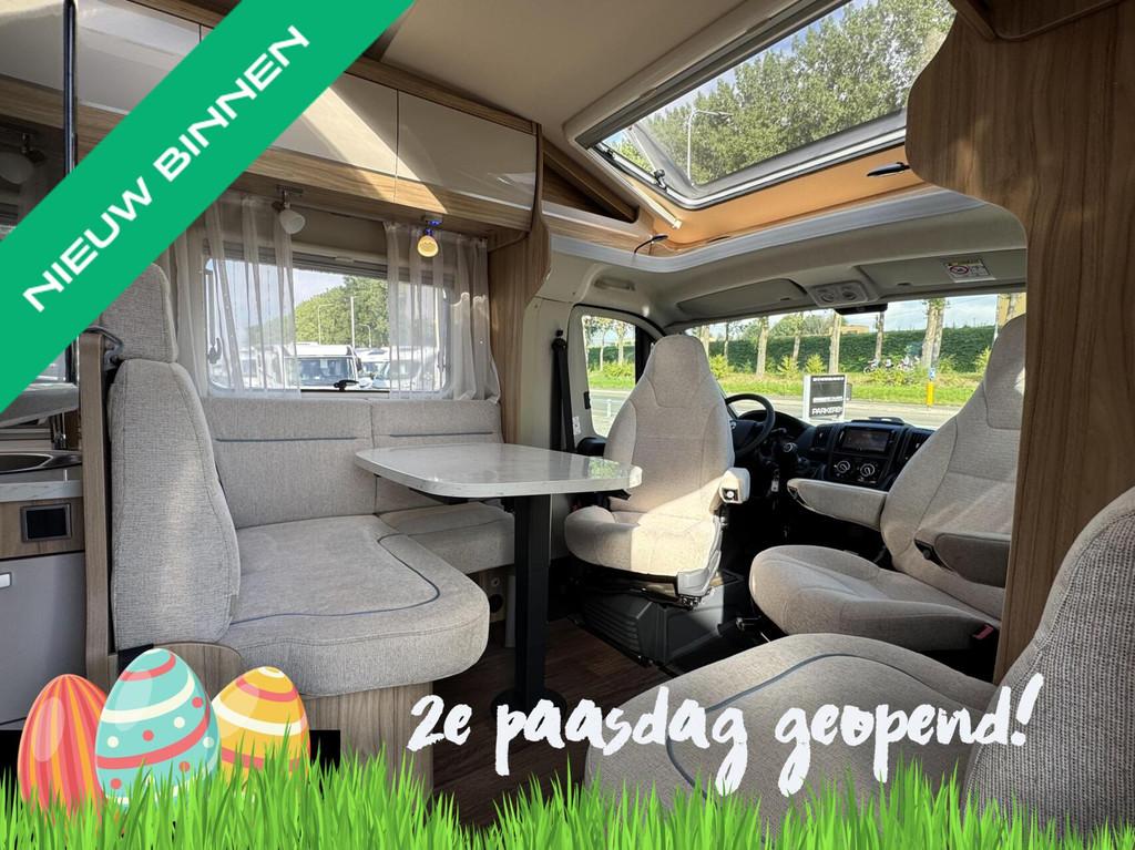 Hymer T 698 CL Queensbed EP-Levelsysteem Luifel Fietsenrek C, Airbags, 7 tot 8 meter, Bedrijf, Hymer