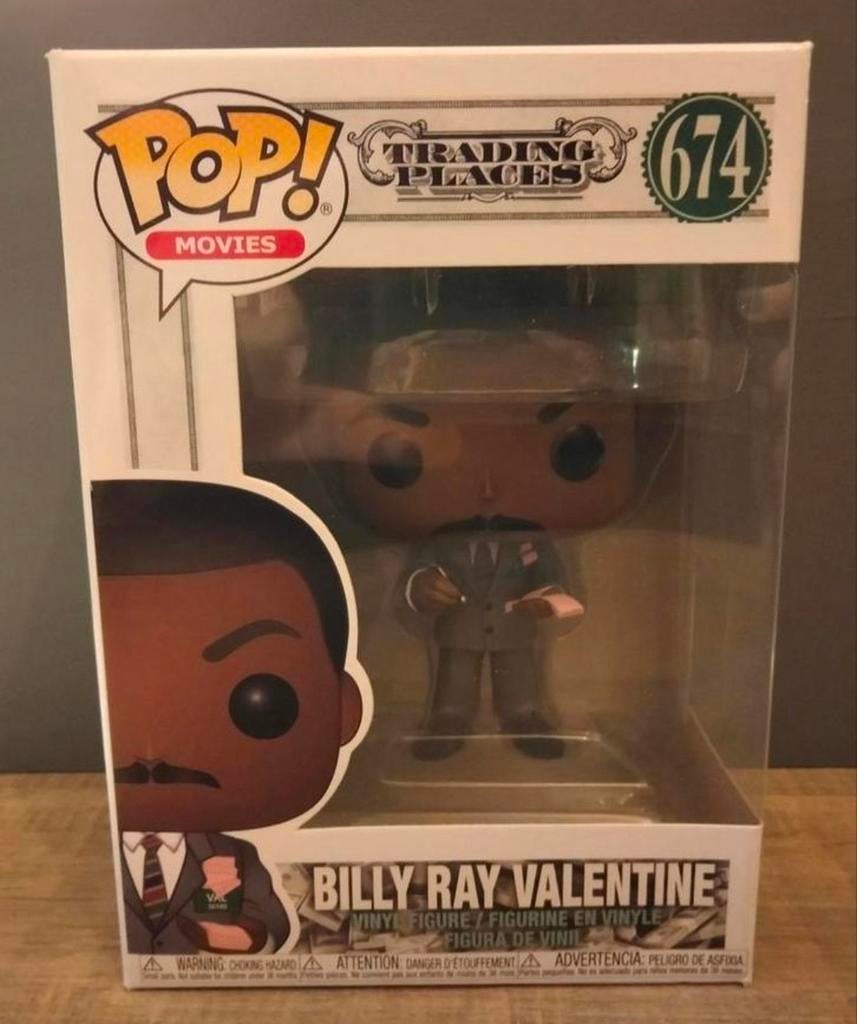 674 Billy Ray Valentine Trading Places Funko Pop, Ophalen of Verzenden, Zo goed als nieuw