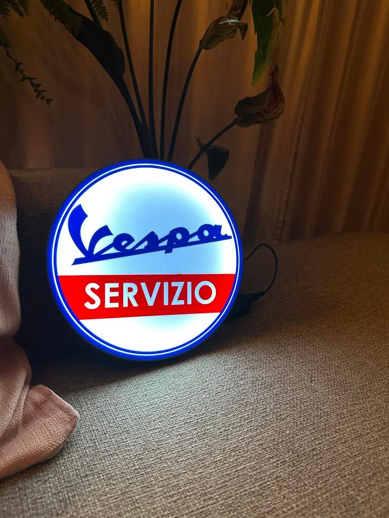 Vespa Servizio lichtbord, Motoren, Ophalen of Verzenden
