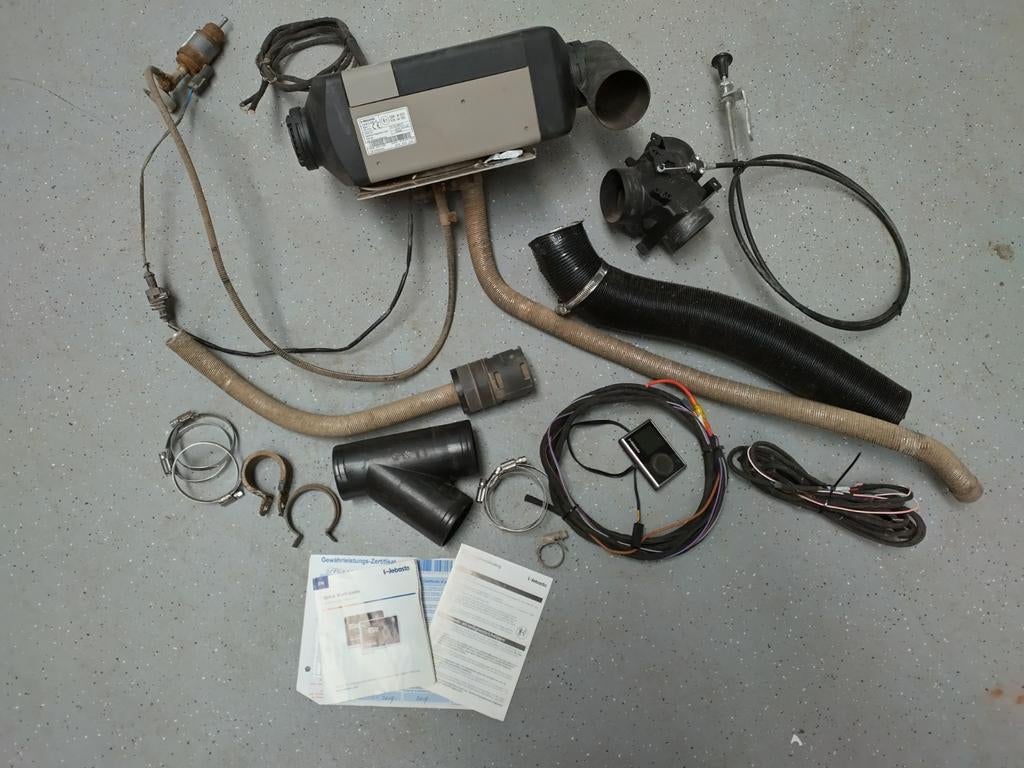 Webasto standkachel diesel 12volt bj 2019 complete set, Ophalen of Verzenden