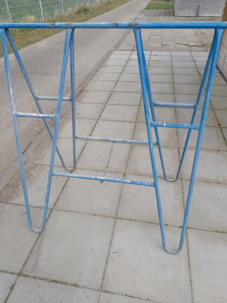 5 schragen 125cm, Ophalen, Gebruikt, Overige typen, Minder dan 2 meter