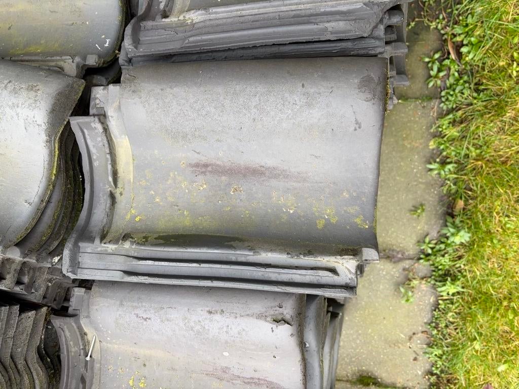 Nieuwe dakpannen, Monier VH matzwart ongeveer 200-250 stuks, Ophalen, Steen of Klei, Zwart, Nieuw