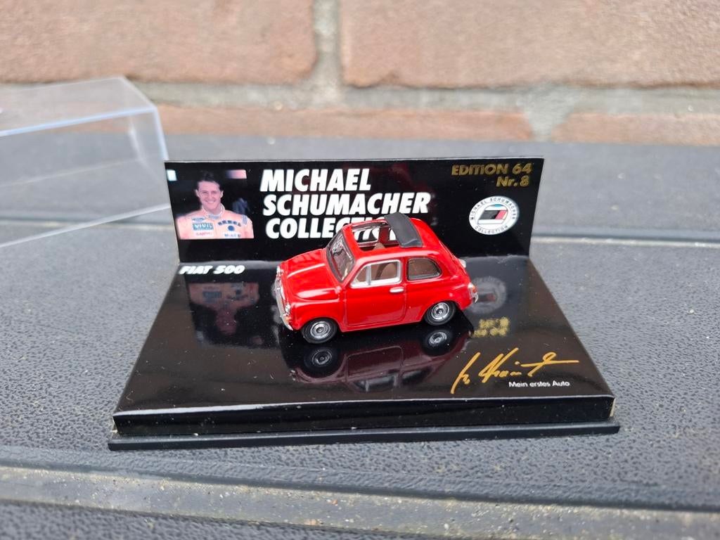 Michael Schumacher collection fiat 500, Ophalen of Verzenden, Auto, Overige merken