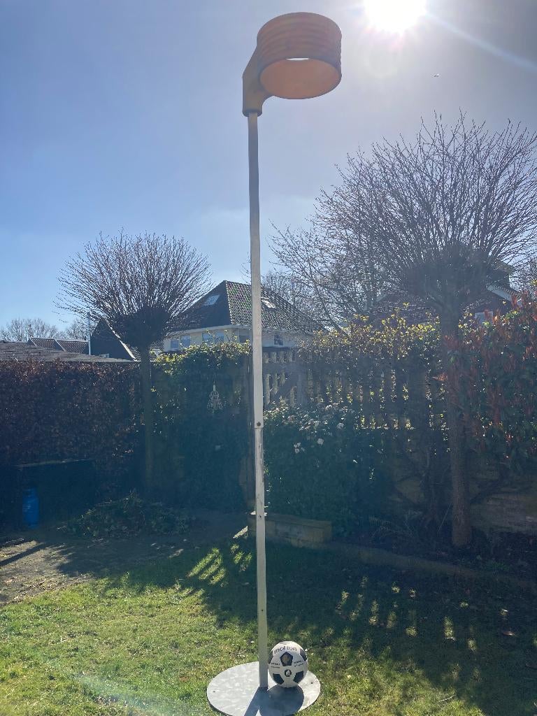 Complete korfbalpaal (verstelbaar) + bal, Ophalen, Zo goed als nieuw, Korf of Paal