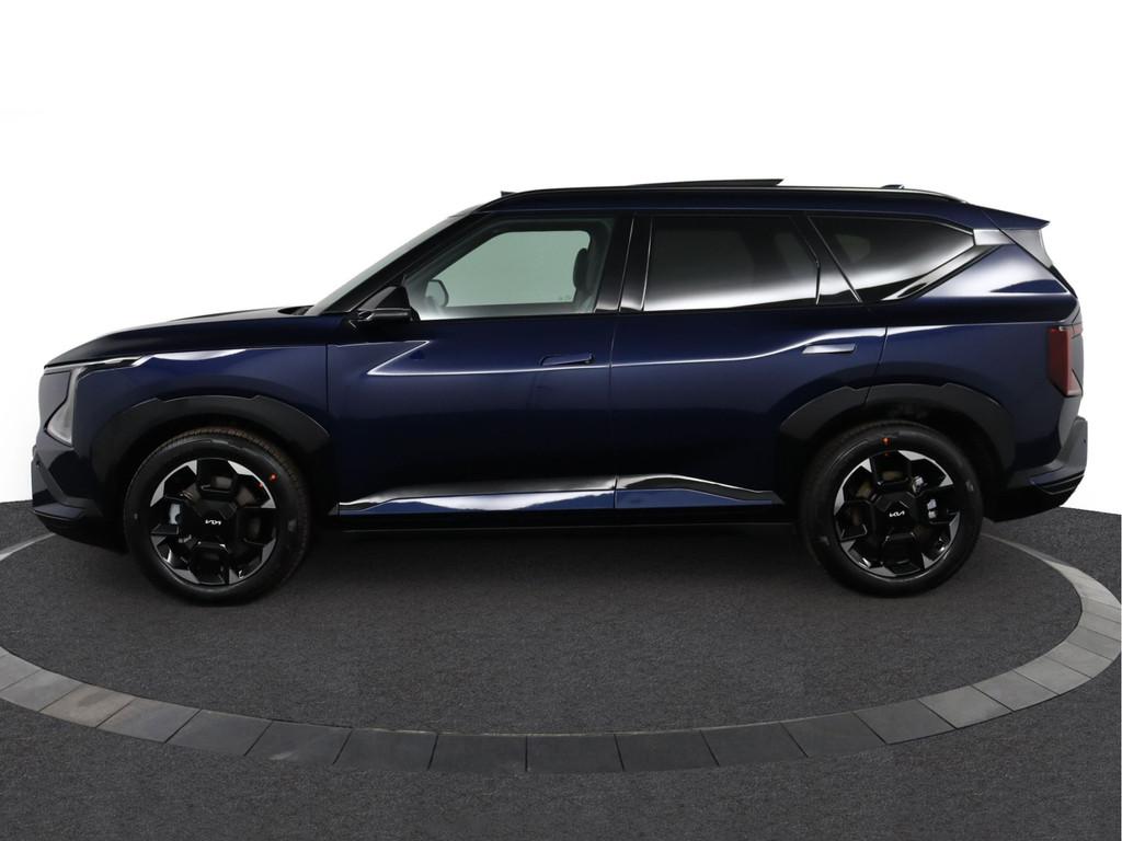 Kia EV5 GT-Line Business Edition 81.4 kWh - Stoelverwarming, Auto's, Kia, 1992 kg, Blauw, Leder, Elektrisch