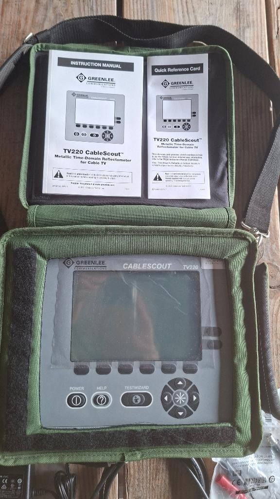 Greenlee CableScout TV220 Kabeltester. NIEUW!, ., Nieuw, Ophalen of Verzenden, .