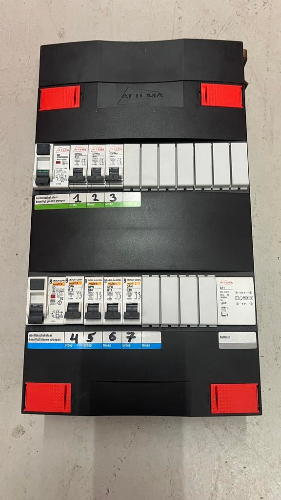 Attema 1 fase groepenkast, Verzenden, Zo goed als nieuw, Overige typen