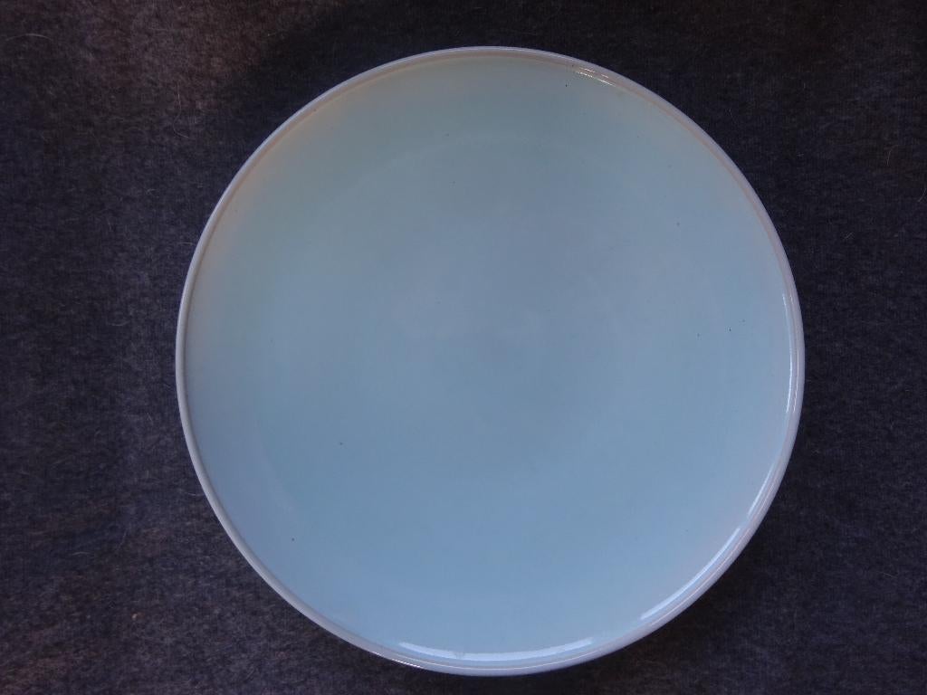 Glazuur schaal keramiek, Turquoise, Joep Felder Tegelen., Antiek en Kunst, Antiek | Keramiek en Aardewerk, Ophalen of Verzenden