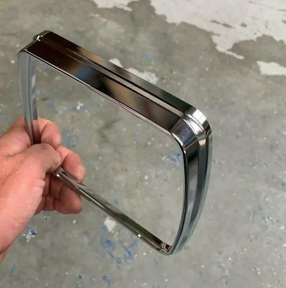 ZUNDAPP KOPLAMP RAND CHROOM VOOR HELLA KOPLAMP, Verzenden, Nieuw, Koplamp