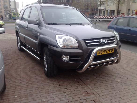 Kia Sportage 2004-2010 Sidebars rechte buis, Niet ingevuld, Niet ingevuld, Niet ingevuld