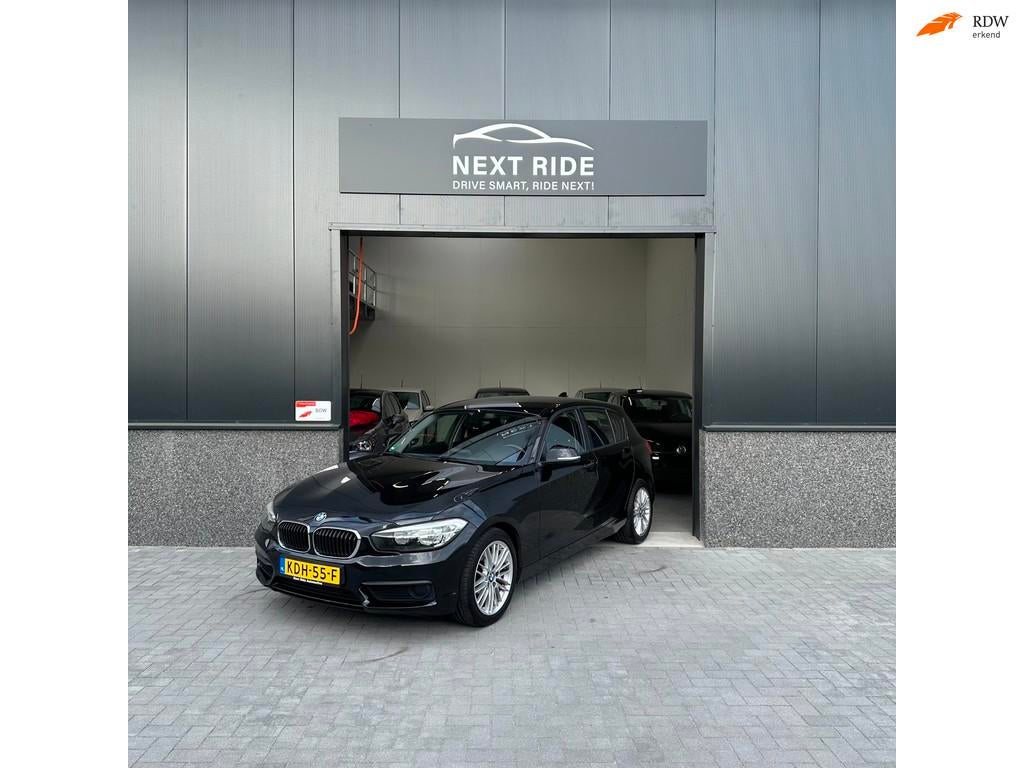 BMW 118I, Auto's, BMW, Elektrische ramen, Gebruikt, Zwart, Bedrijf