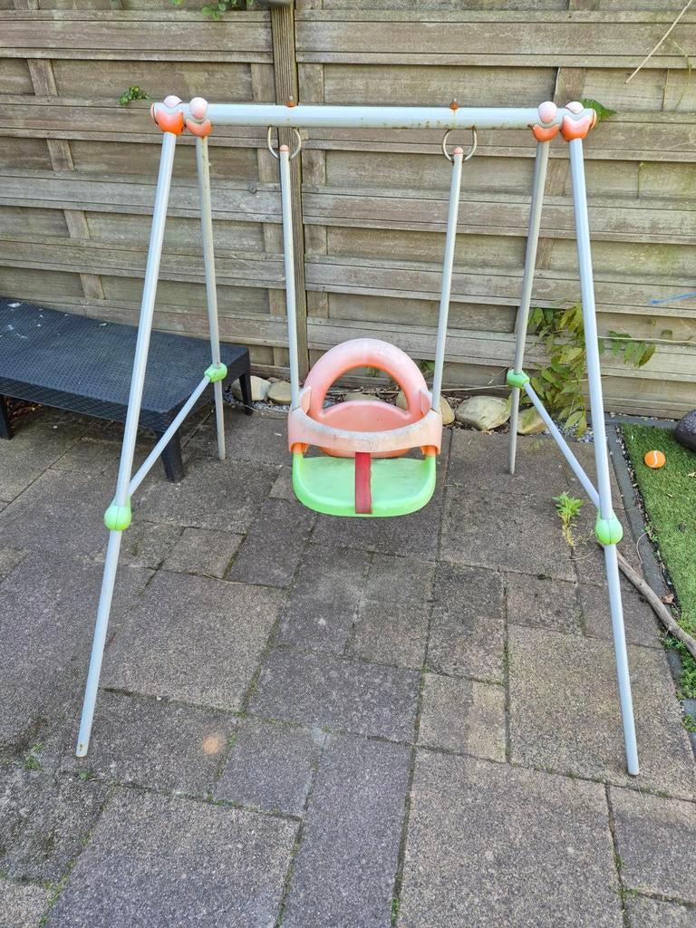 Smoby babyschommel, Kinderen en Baby's, Speelgoed | Buiten | Speeltoestellen, Ophalen, Gebruikt