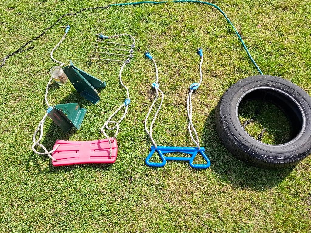 Schommel spullen Jungle gym, Ophalen, Gebruikt, Schommel