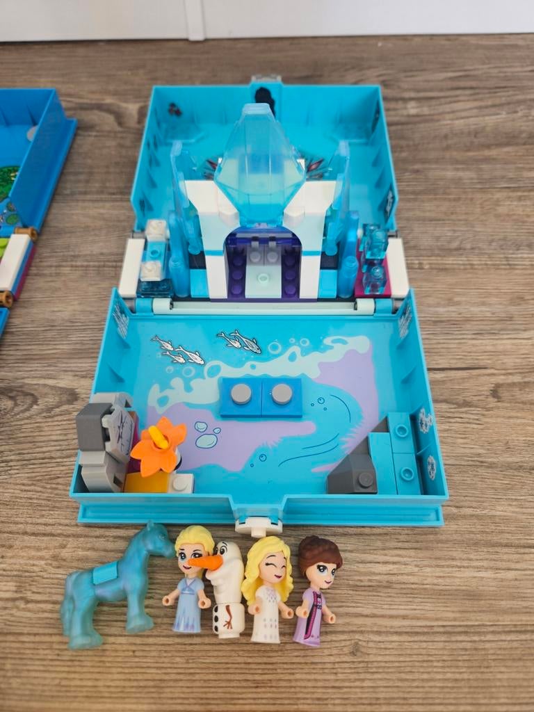 LEGO Disney Frozen II Elsa's Betoverde IJspaleis Boek, Ophalen of Verzenden, Gebruikt, Complete set, Lego