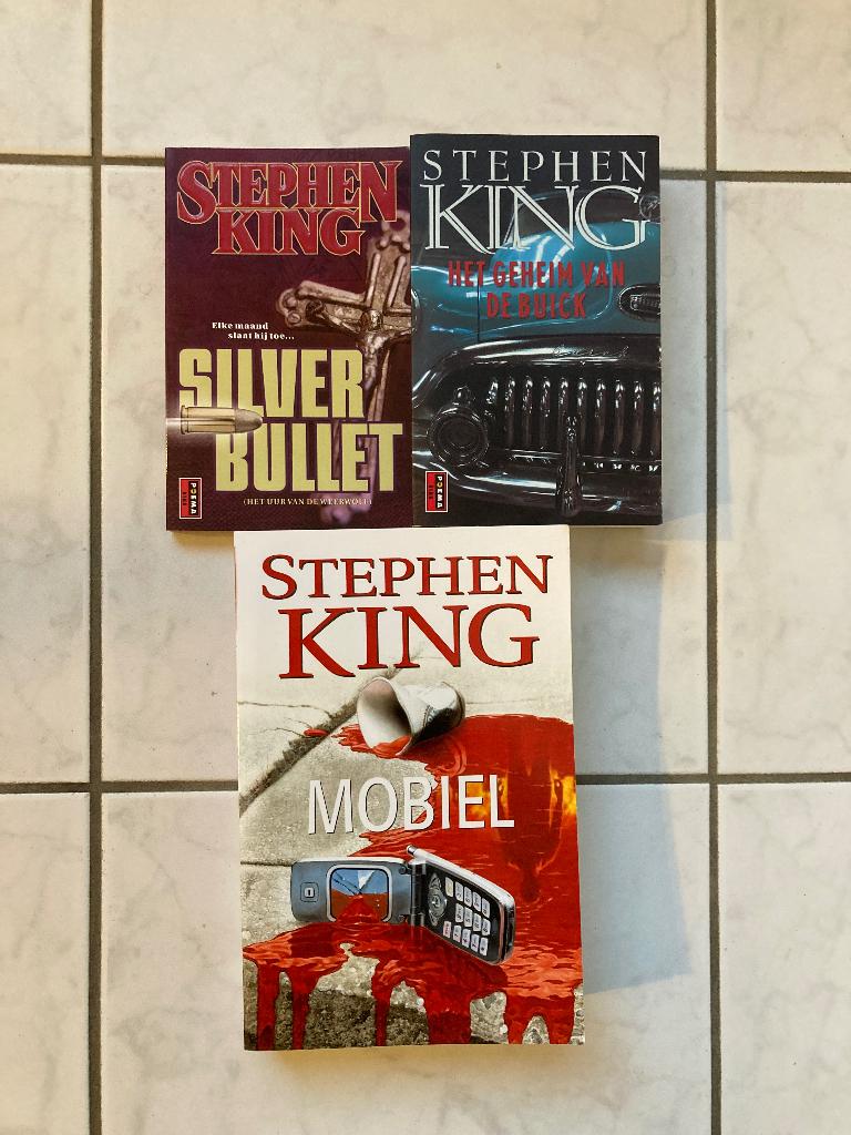 2 x Stephen King, Mobiel, ,Het geheim van de Buick, Europa overig, Stephen King, Ophalen of Verzenden, Zo goed als nieuw