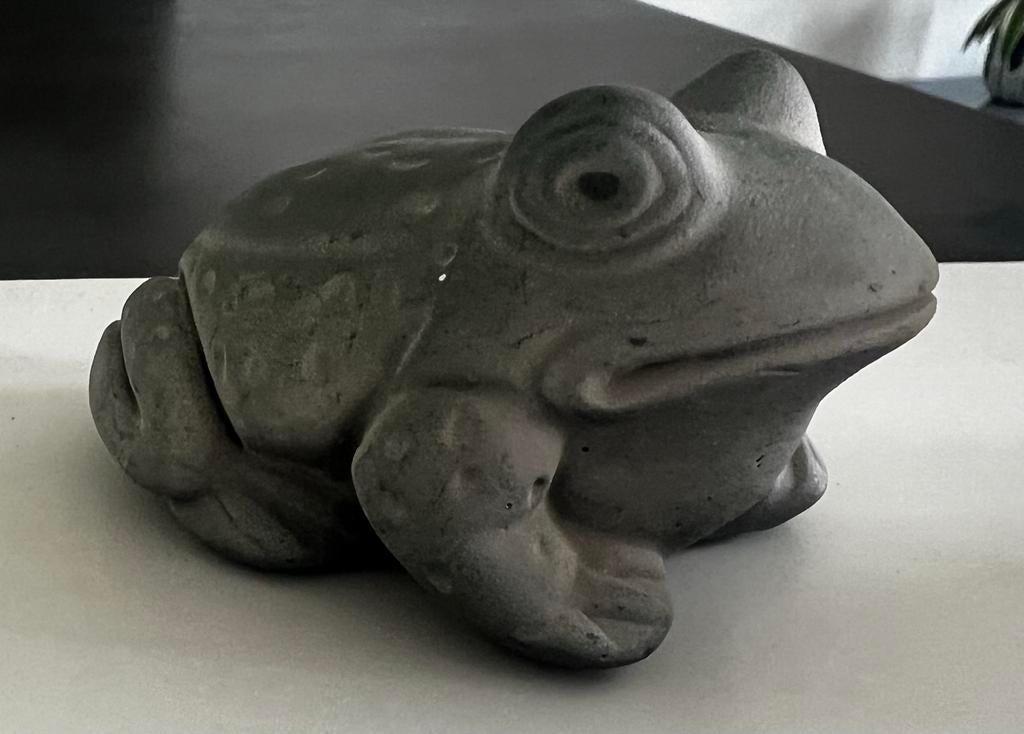 Decoratieve Kikker Beeldje voor Verzamelaars, Verzamelen, Dierenverzamelingen, Ophalen of Verzenden, Zo goed als nieuw, Reptiel of Amfibie