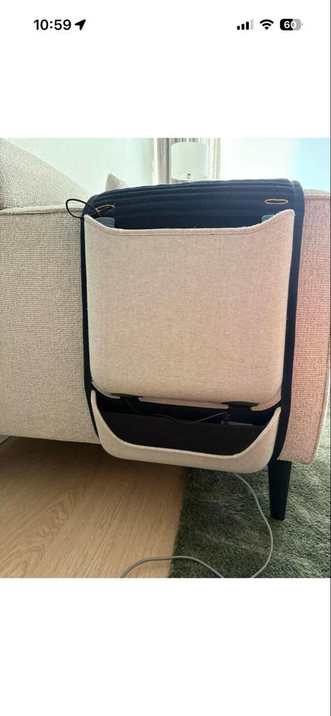 Bank Armleuning Organizer, Ophalen, Gebruikt, Textiel