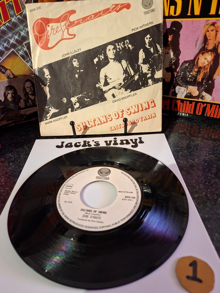 Dire Straits - Sultans of Swing 7 inch single 1978/1, Ophalen of Verzenden, Gebruikt, Overige formaten, Poprock