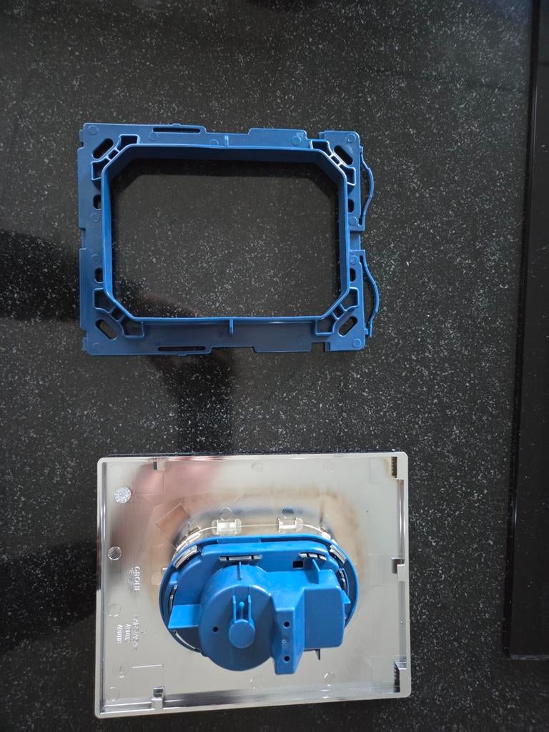 Grohe Arena Cosmopolitan Toilet Drukknop Chroom, Doe-het-zelf en Verbouw, Sanitair, Ophalen of Verzenden