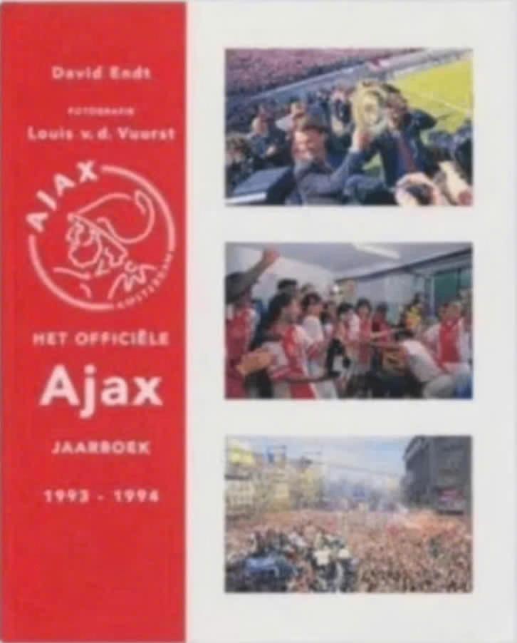 Het Officiële Ajax Jaarboek 1993-1994, Boeken, Sportboeken, Zo goed als nieuw, Watersport en Hengelsport, Ophalen of Verzenden