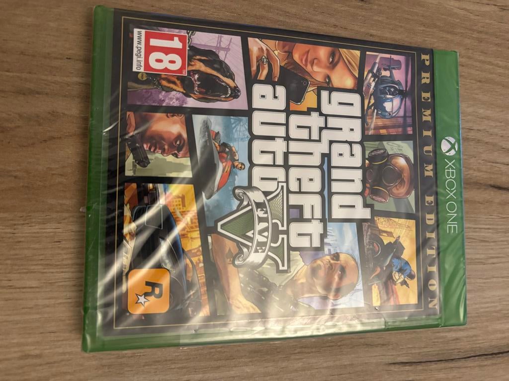Xbox One game GTA V, Spelcomputers en Games, Games | Xbox One, Avontuur en Actie, Online, Vanaf 18 jaar, 1 speler
