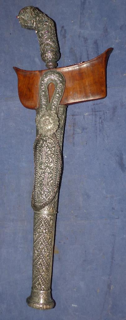 keris kris mendak selut indo ukiran, Antiek en Kunst, Verzenden