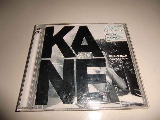 Kane - No Surrender - Platinum Edition - 2 CD's, Ophalen of Verzenden, Zo goed als nieuw, Poprock