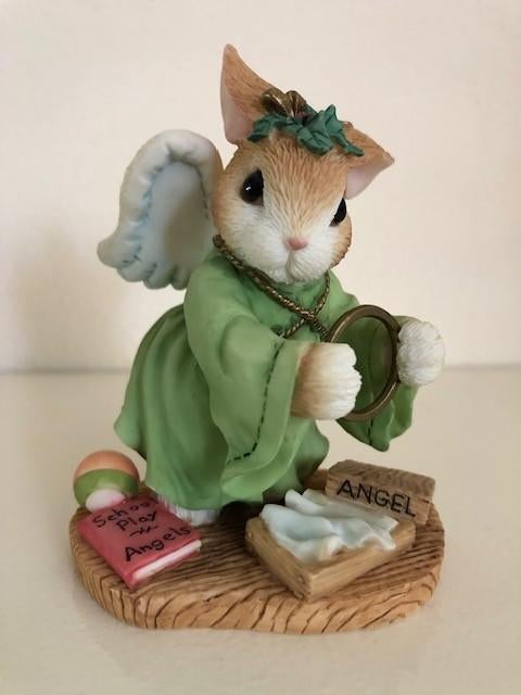 Konijnen Beeldje Konijn Engel Priscilla Hillman, Als Nieuw, Ophalen of Verzenden, Zo goed als nieuw, Dier