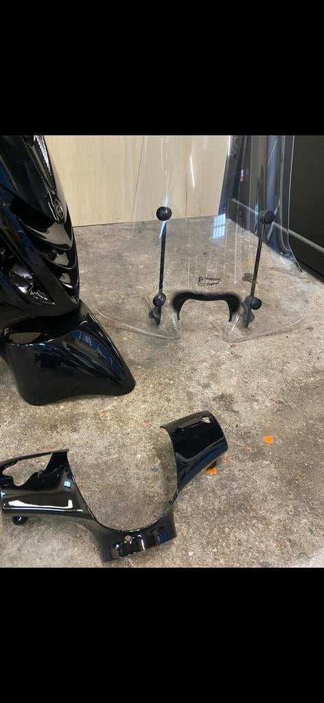 Piaggio Zip Kappen, Scherm en Drager, Fietsen en Brommers, Brommeronderdelen | Scooters, Ophalen, Gebruikt, Kap, Piaggio