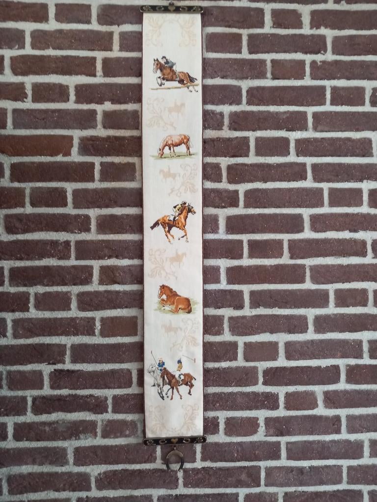 Geborduurd schellekoord paarden, Ophalen of Verzenden, Overige typen