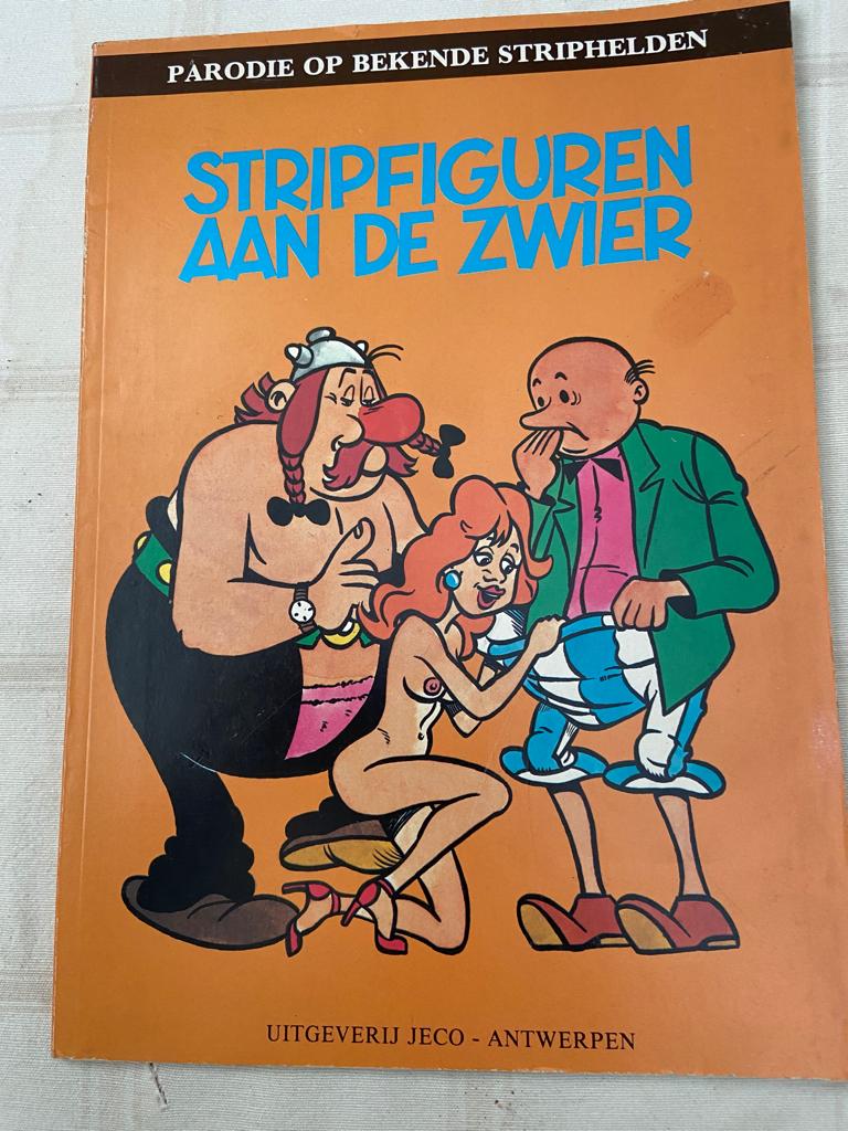 Stripfiguren aan de zwier,, Eén stripboek, Ophalen of Verzenden, Gelezen