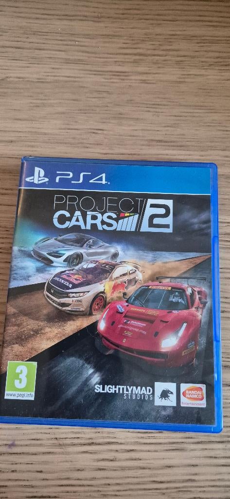PS4  Game - Project cars 2, Spelcomputers en Games, Games | Sony PlayStation 4, 1 speler, Racen en Vliegen, Ophalen of Verzenden