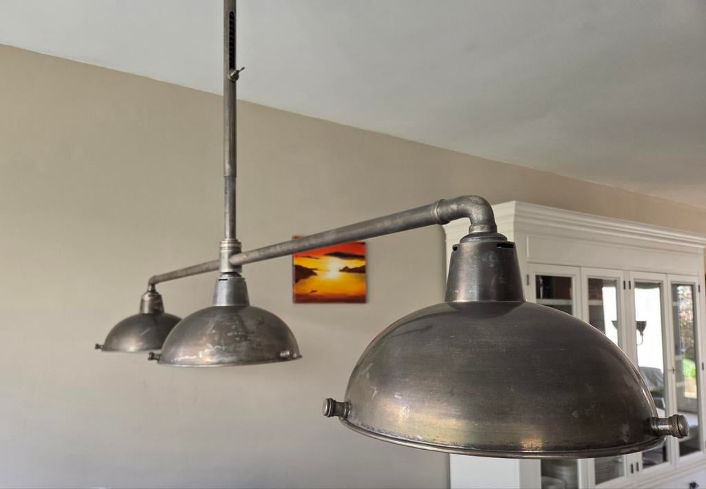 Hanglamp met drie lampen, Ophalen